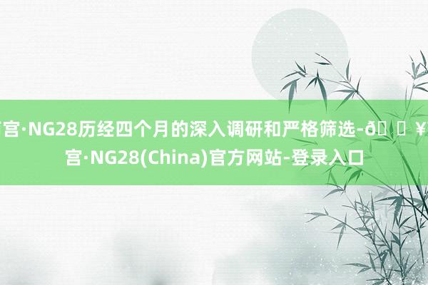 南宫·NG28历经四个月的深入调研和严格筛选-🔥南宫·NG28(China)官方网站-登录入口