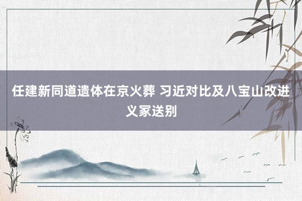 任建新同道遗体在京火葬 习近对比及八宝山改进义冢送别